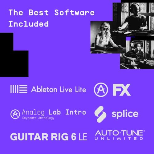 Arturia MiniFuse 4 – 4-In/4-Out USB Audio Interface with Dual Headphone Outputs, USB Hub & Software Bundle for Music Production & Podcasting