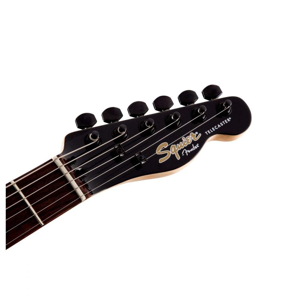 Fender Squier Affinity Series HH FSR Telecaster Left-Handed – Metallic Black & Metallic Orange