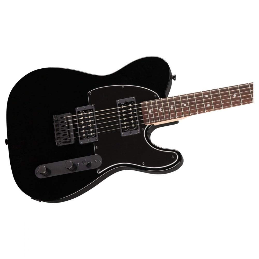 Fender Squier Affinity Series HH FSR Telecaster Left-Handed – Metallic Black & Metallic Orange