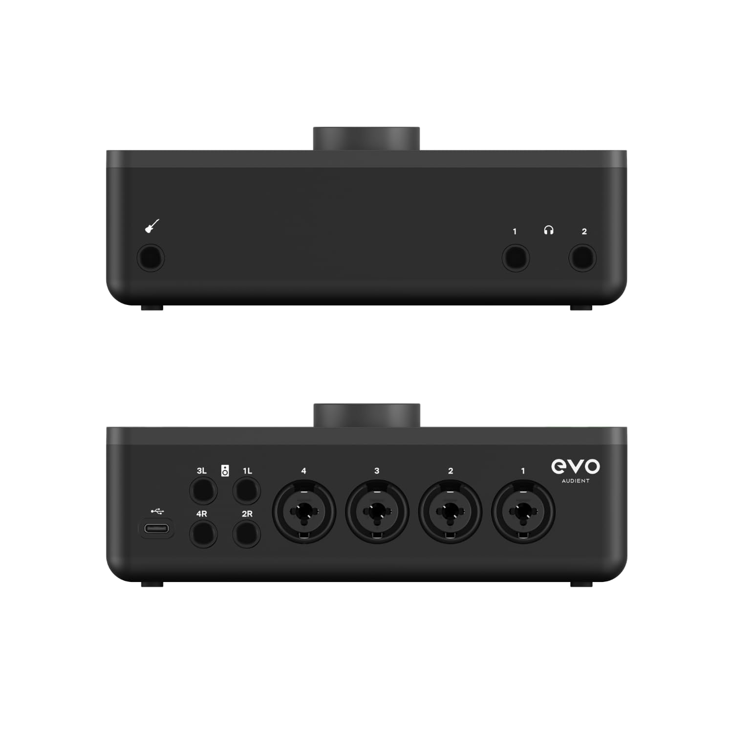 Audient EVO 8 USB-C Audio Interface – 4 In / 4 Out with Smartgain, Loopback & Studio-Grade Preamps