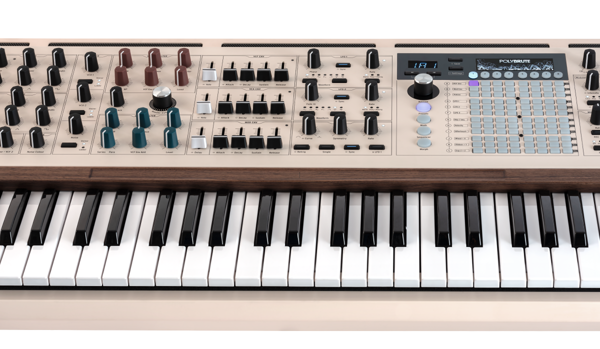 Arturia PolyBrute 12 – 12-Voice Analog Polyphonic Synthesizer with Full Touch-Responsive Keybed, Morphing, Mod Matrix & Motion Control