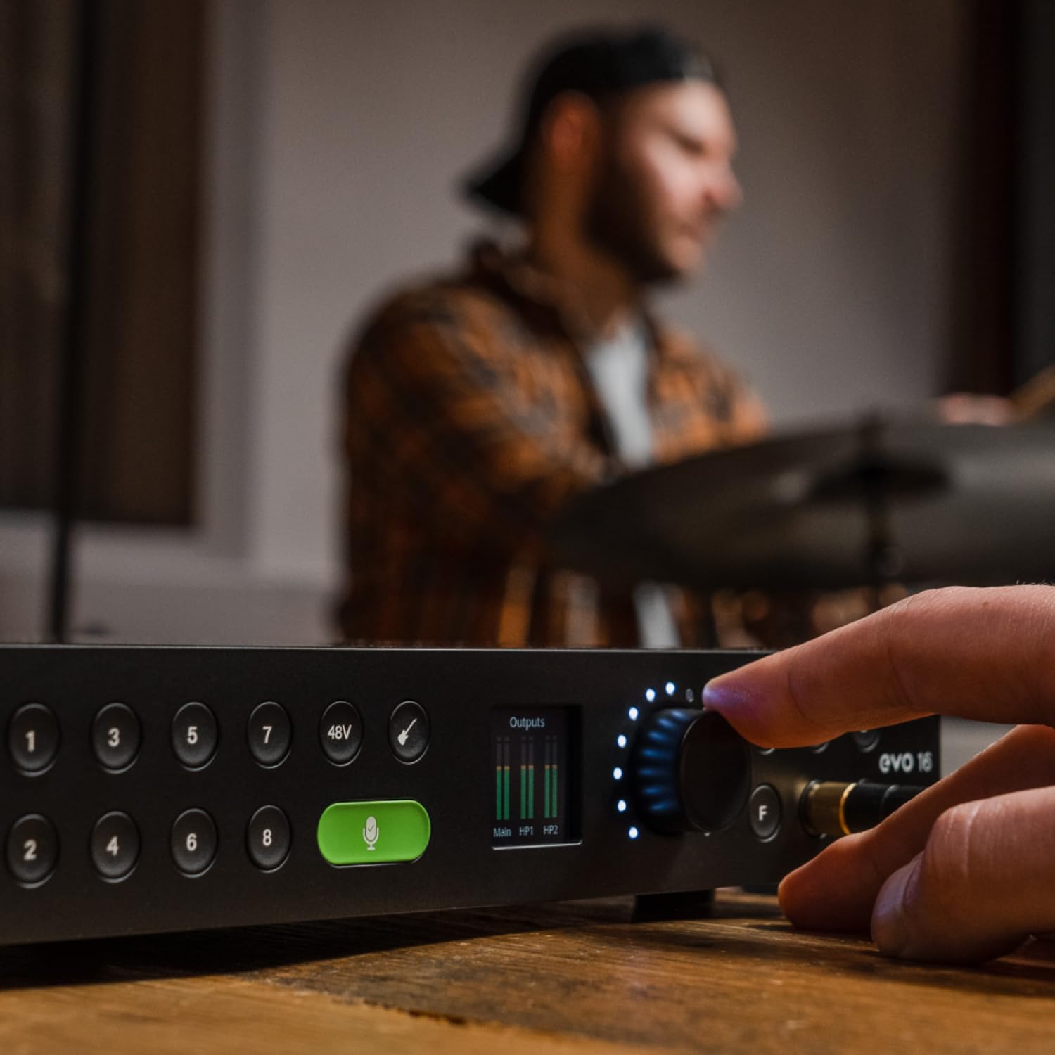 Audient EVO 16 USB-C Audio Interface – 24 In / 24 Out Smart Audio Interface with ADAT, Loopback & Dual Smartgain