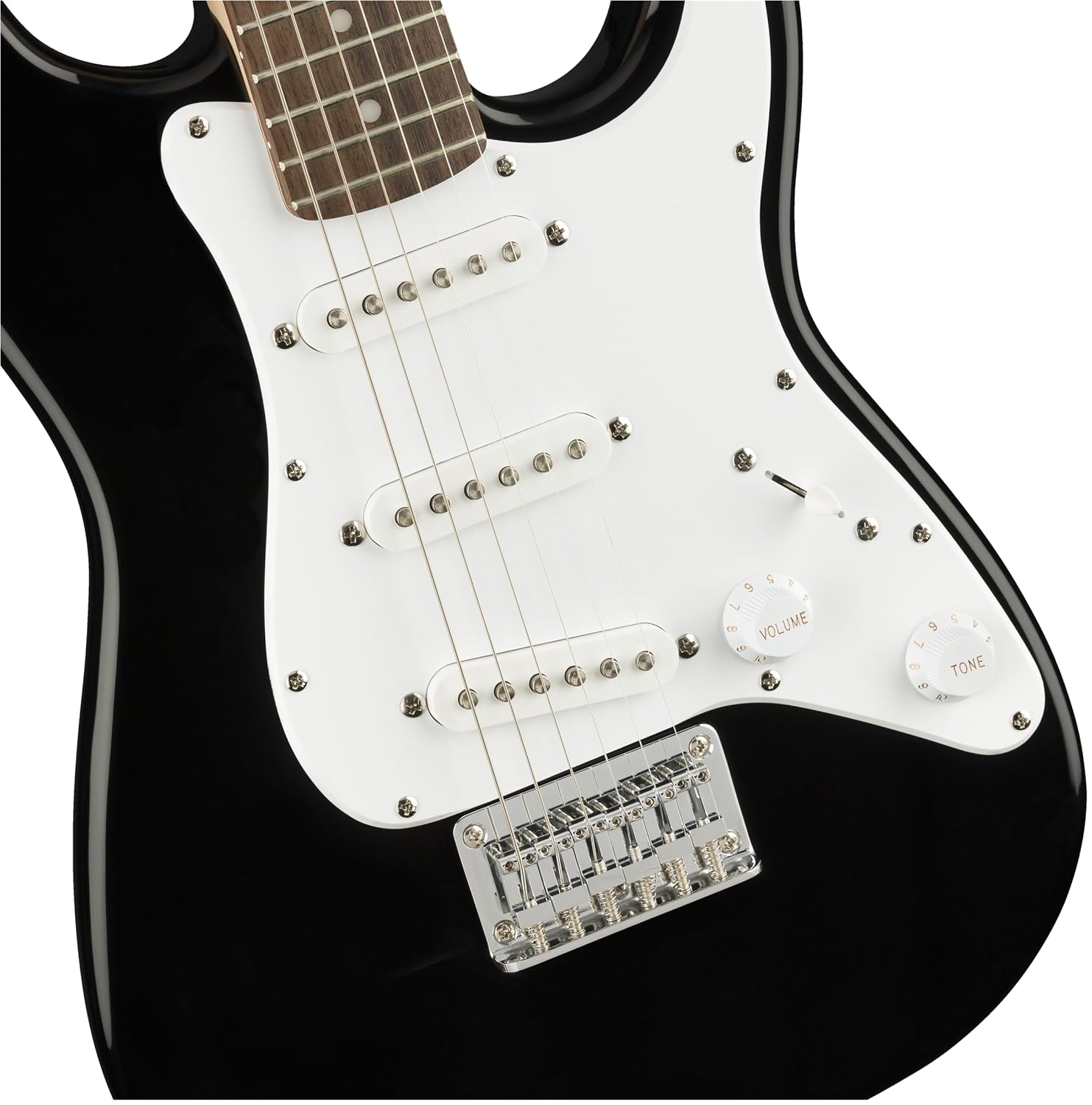 Fender Mini Stratocaster® Electric Guitar – Laurel Fingerboard, Multiple Colors & Left-Handed Option
