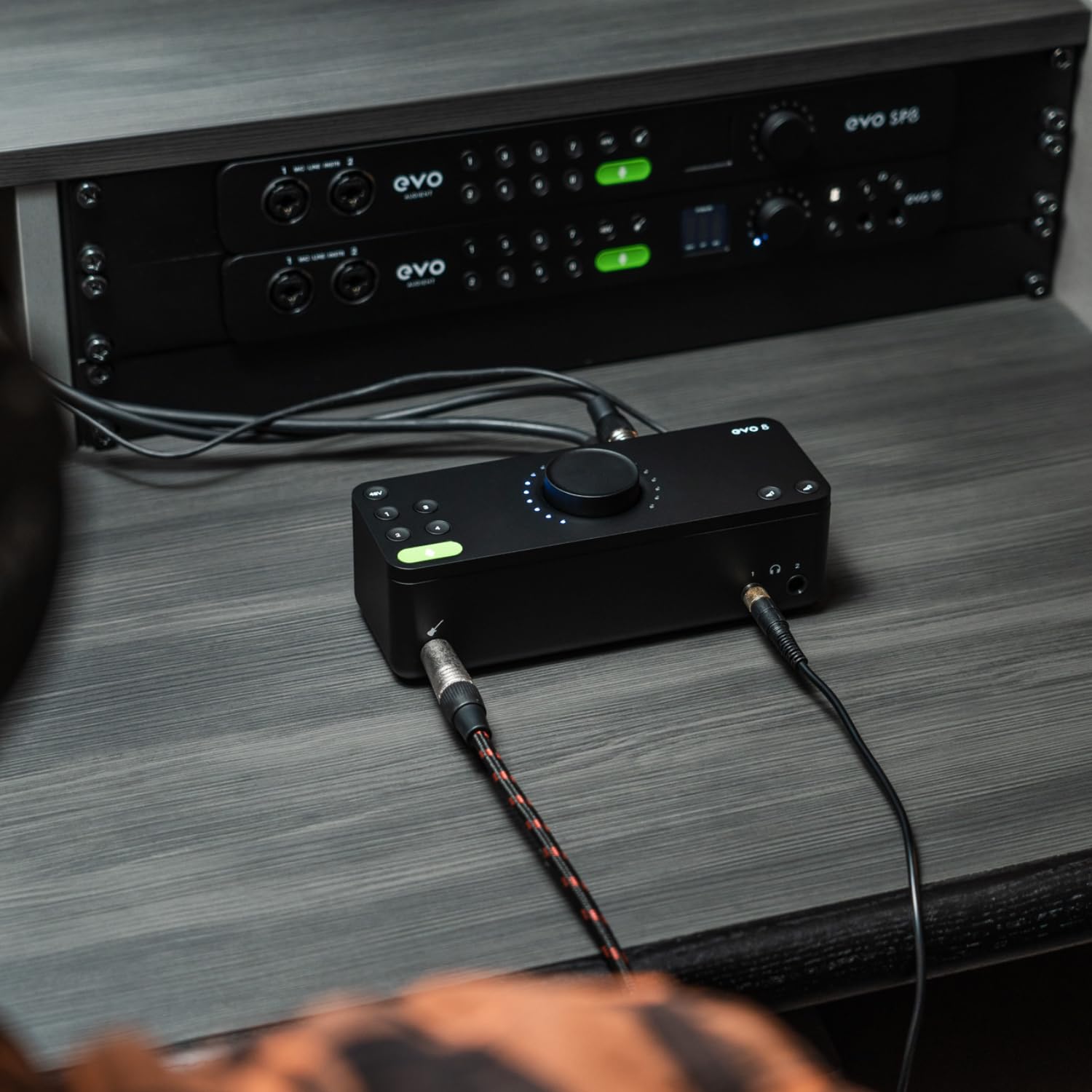 Audient EVO 8 USB-C Audio Interface – 4 In / 4 Out with Smartgain, Loopback & Studio-Grade Preamps