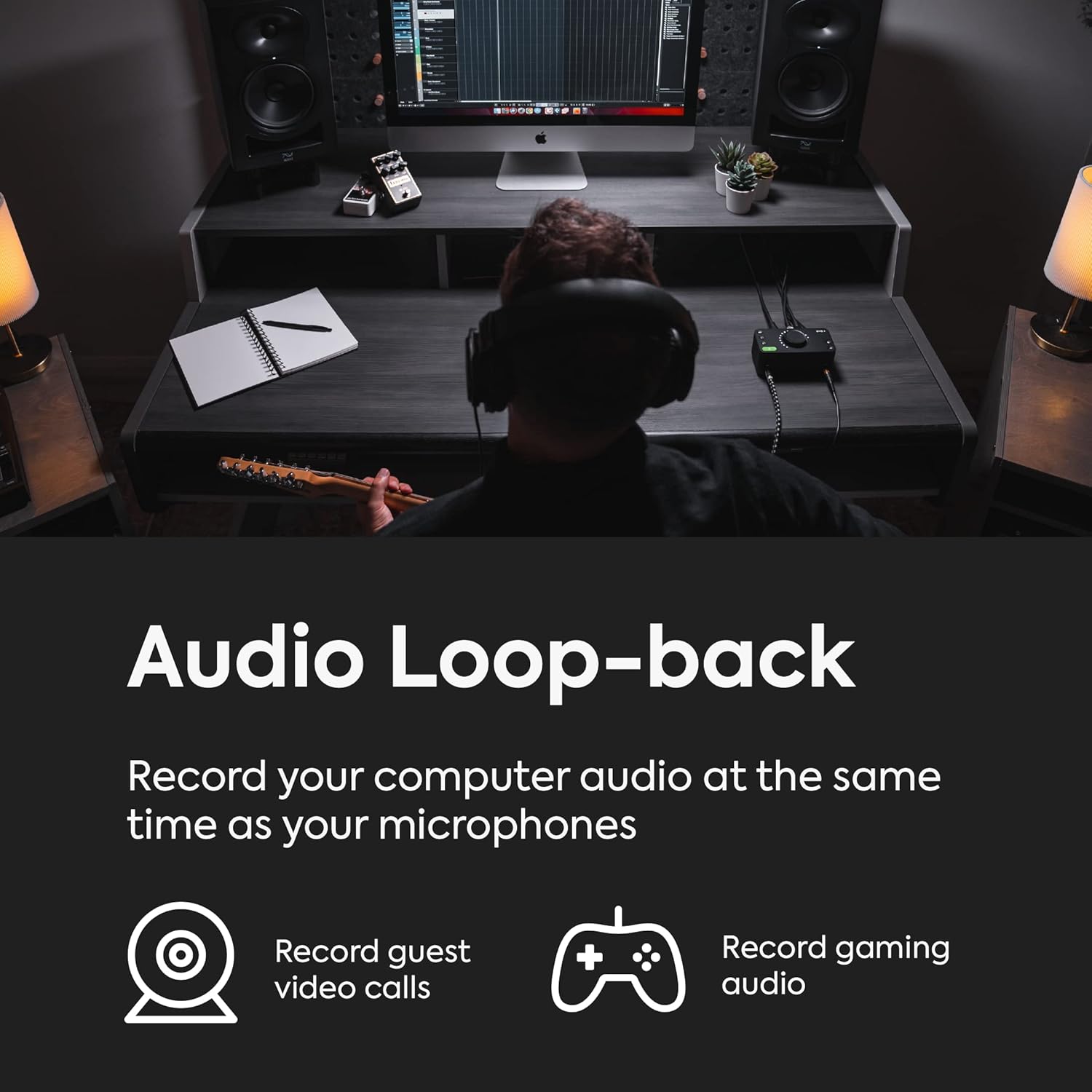 Audient EVO 4 USB‑C Audio Interface – 2‑In/2‑Out with Smartgain & JFET Instrument Input