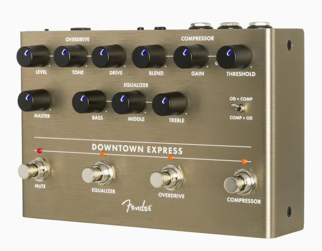 Fender 0234538000 Bass Multi-Effects Pedal Downtown Express