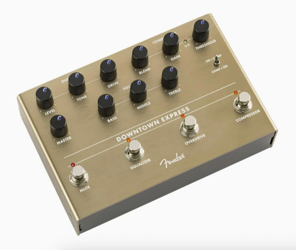 Fender 0234538000 Bass Multi-Effects Pedal Downtown Express