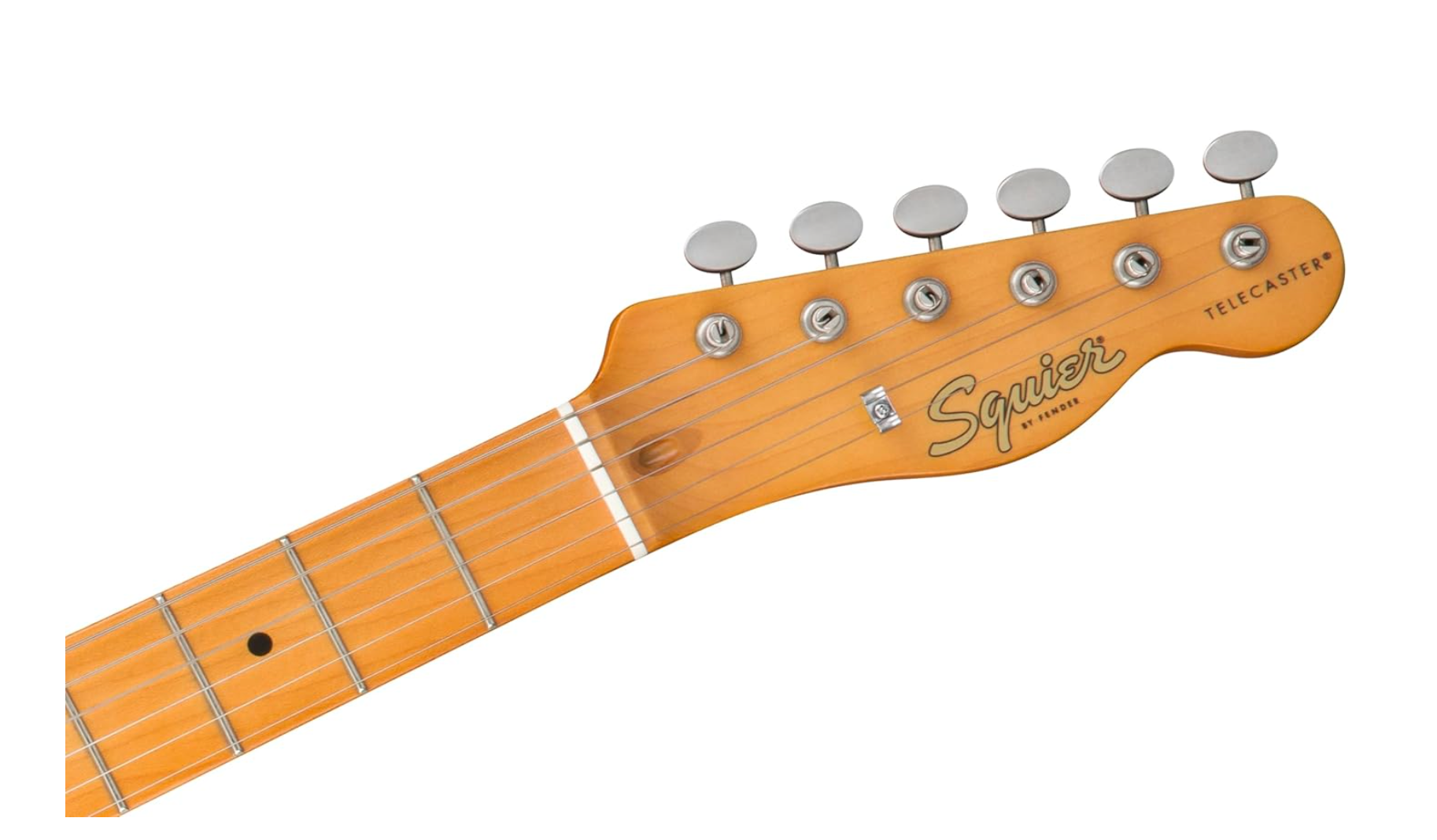 Fender 0379501507 Squier 40th Anniversary Telecaster Vintage Edition Maple Fingerboard Satin Vintage Blonde Electric Guitar