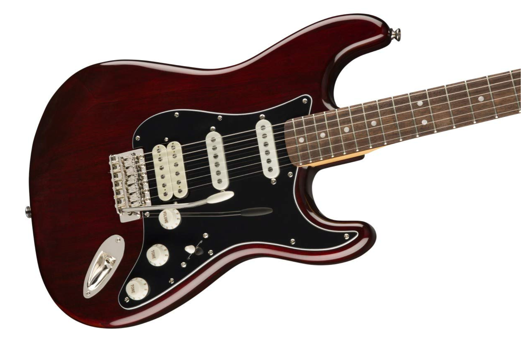 Fender 0374024592 Squier Classic Vibe 70s Strat HSS Walnut Electric Guitar