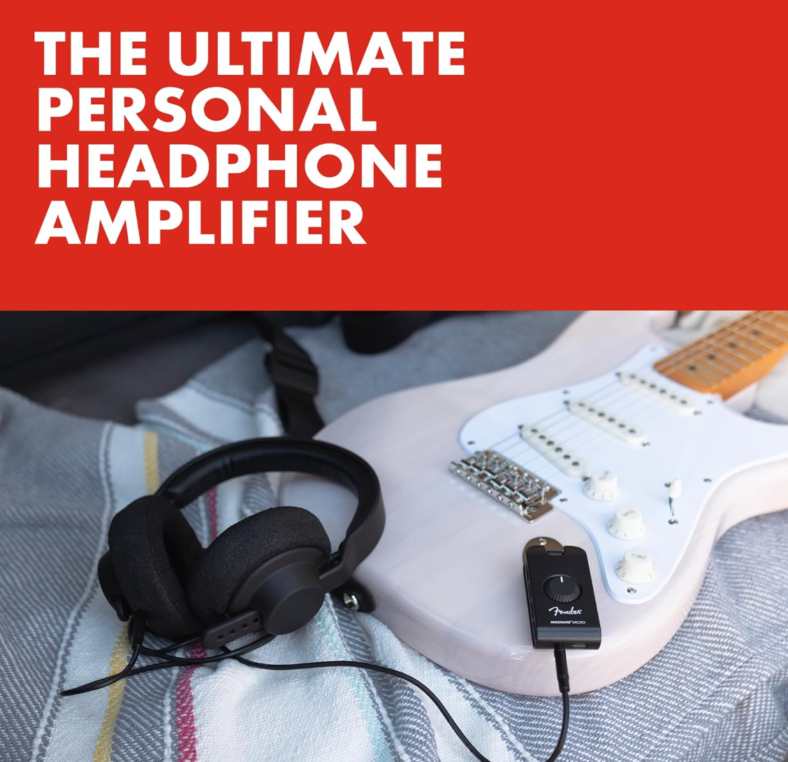 Fender Guitar Headphone Amp Mustang Micro