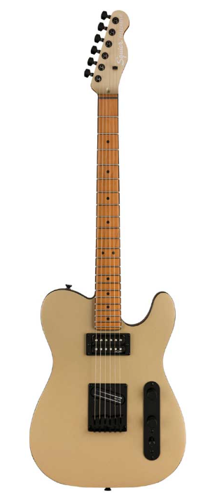 Fender 0371225544 Squier Contemporary Tele Shoreline Gold Electric Guitar