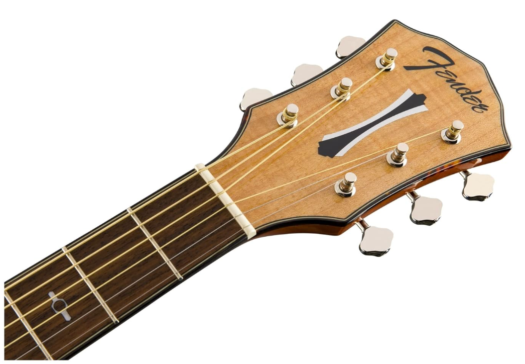 Fender 0971343021 Auditorium Cutaway Electronics FA345CE Natural Acoustic Guitar