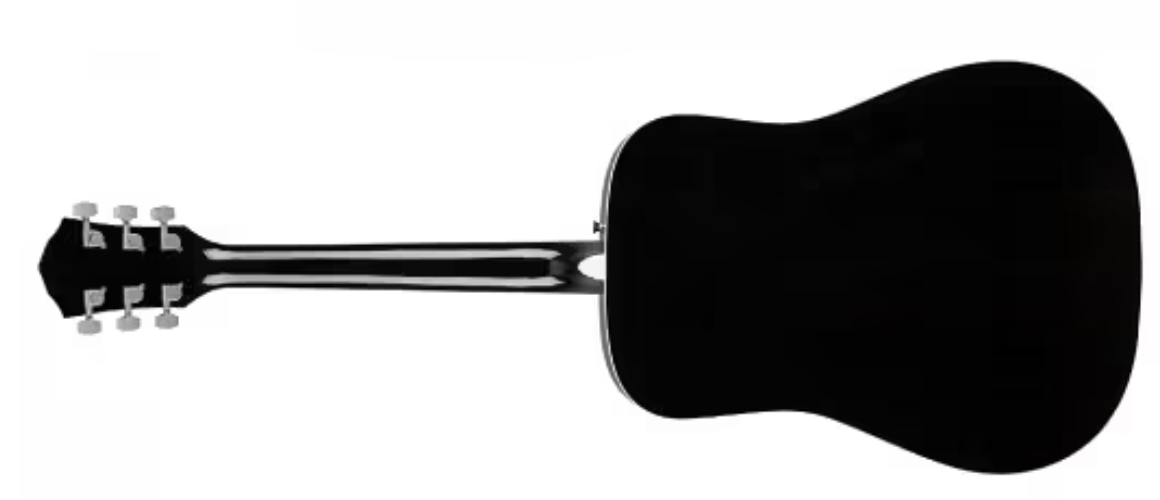 Fender 0971210706 Dreadnought FA-125 Black Acoustic Guitar