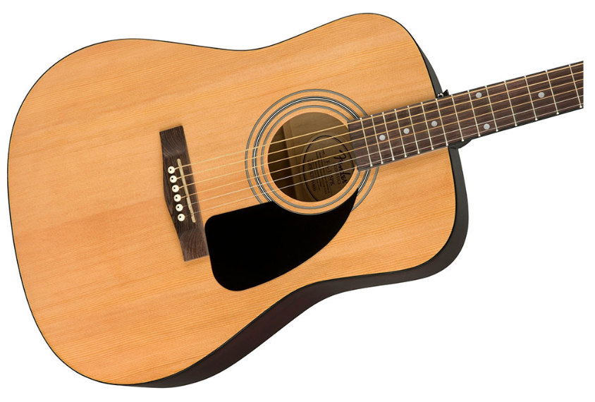 Fender 0971210721 Dreadnought Pack FA-115 Natural Acoustic Guitar