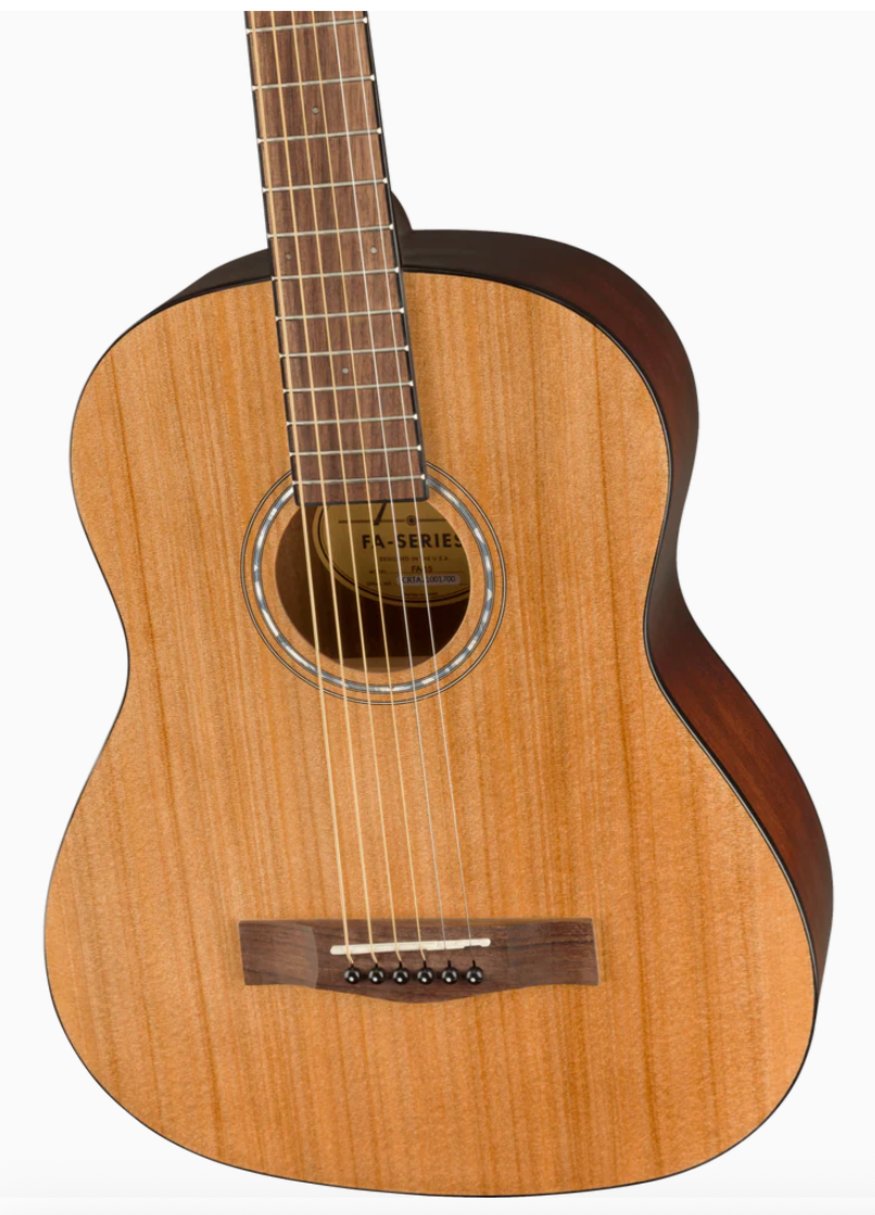 Fender 0971170170 3-4 Size FA-15 Red with Bag Acoustic Guitar