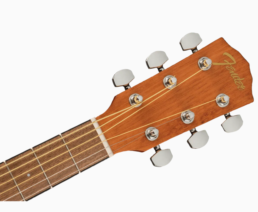 Fender 0971170106 3-4 Size FA-15 Black with Bag Acoustic Guitar