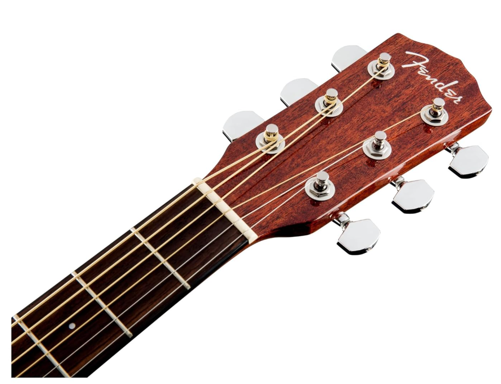 Fender 0970213322 with Cutaway Electronics & Case CD-140SCE Mahogany Acoustic Guitar