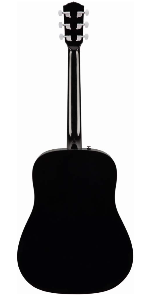 Fender 0970110006 Dreadnought Solid CD60S Black Acoustic Guitar