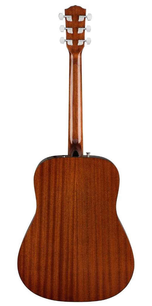 Fender 0970115021 Dreadnought Solid CD60S Natural Lefty Acoustic Guitar