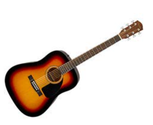 Fender 0970110532 Dreadnought CD60 V3 Sunburst Acoustic Guitar