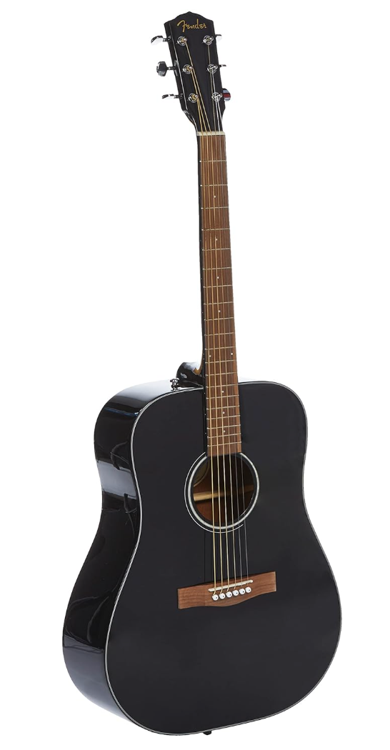Fender 0970110506 Dreadnought CD60 V3 Black Acoustic Guitar