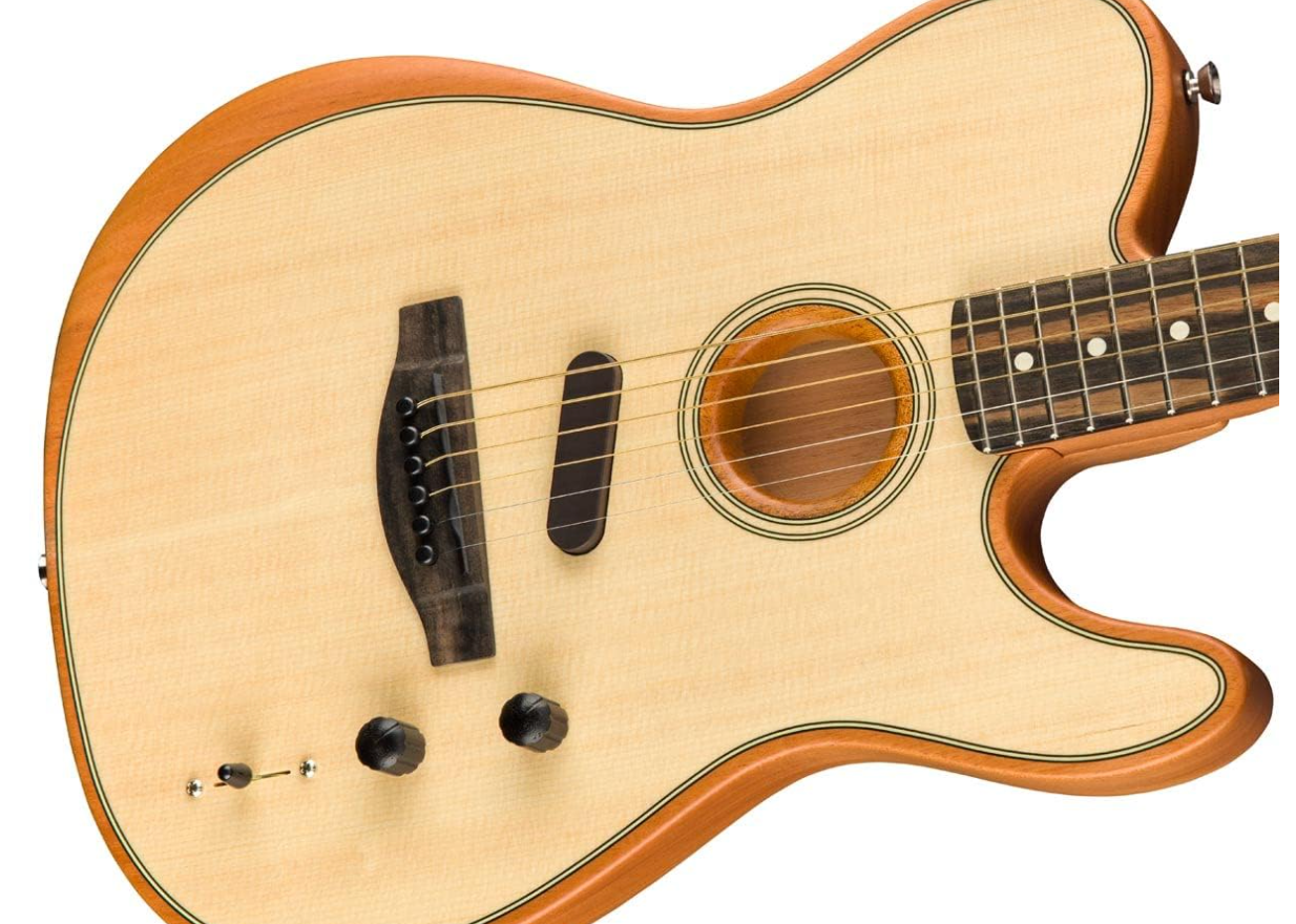 Fender 0972013221 Telecaster Natural Acoustic Guitar