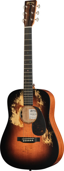 Martin D Jr-E StreetLegend Burst Semi-Acoustic Guitar