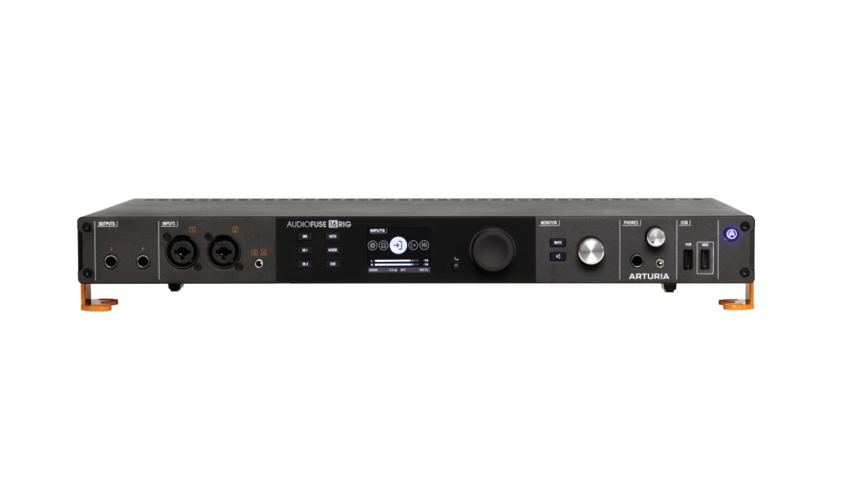 Arturia AudioFuse 16Rig – 16-In/16-Out USB-C Audio Interface for Hybrid Studios with ADAT, MIDI, Word Clock & Advanced Routing