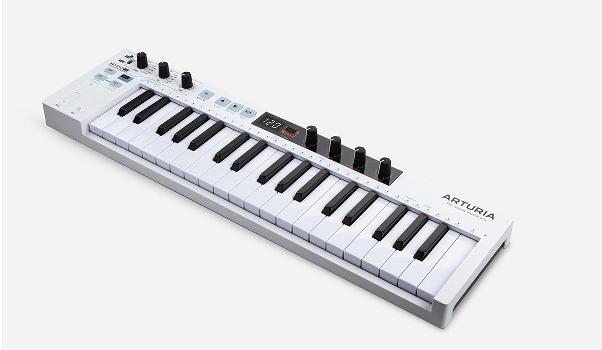 Arturia KeyStep 37 – 37-Key MIDI Controller & Polyphonic Sequencer with RGB Keys, USB, CV, MIDI, and Chord Mode