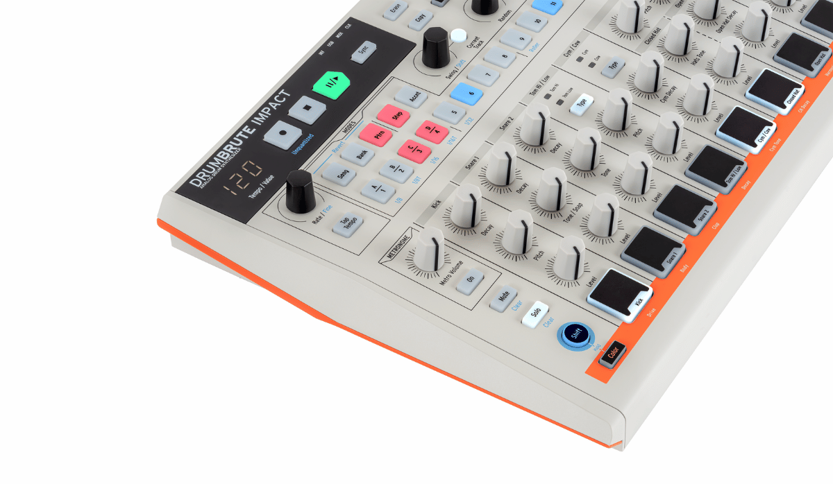 Arturia DrumBrute Analog Drum Machine: 17 Pure-Analog Sounds, Advanced Sequencing & Steiner-Parker Filter