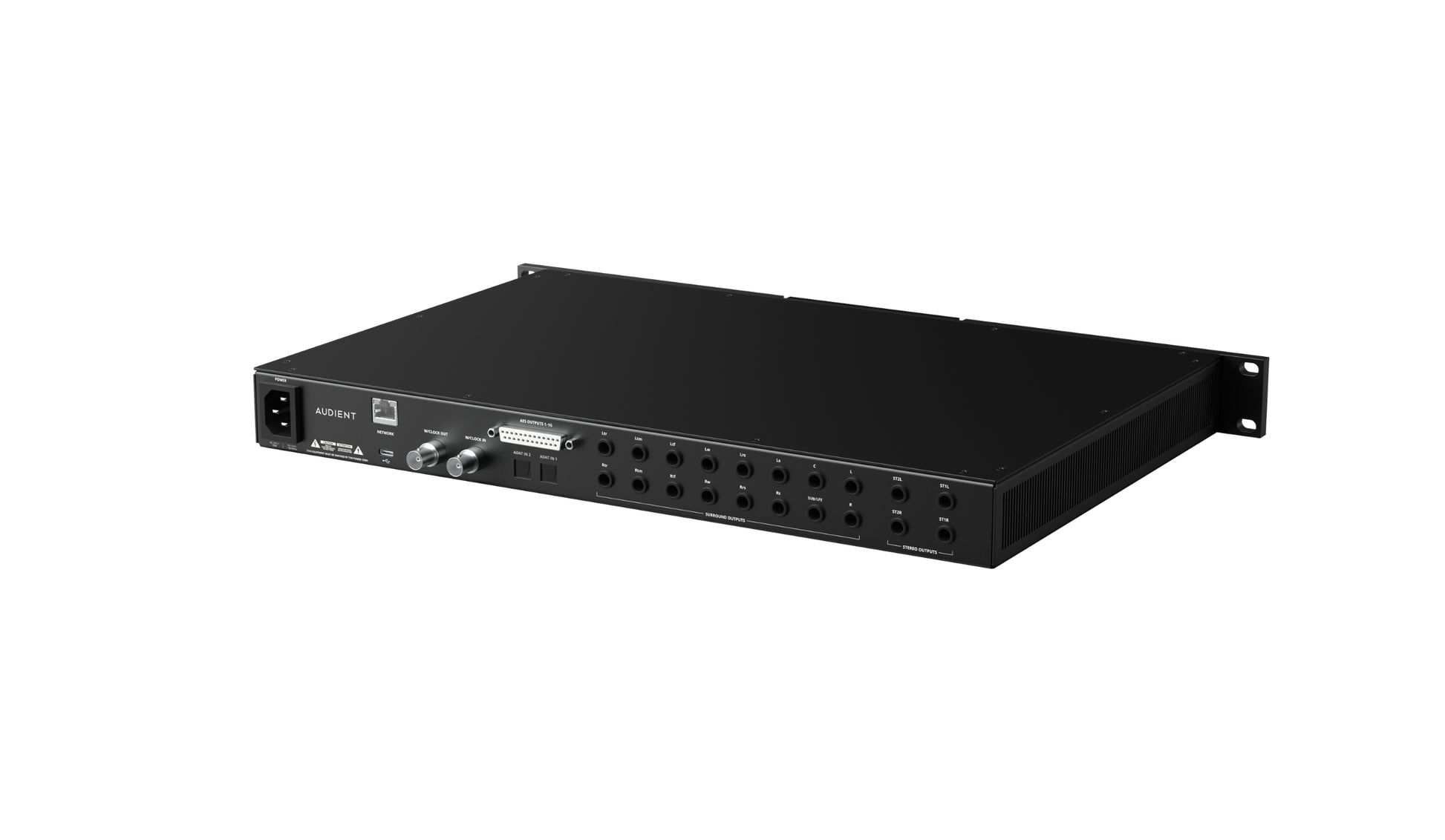Audient ORIA USB‑C Immersive Audio Interface & Monitor Controller – Dolby Atmos 9.1.6, 2 Mic Preamps, 16 Analog + AES Outputs
