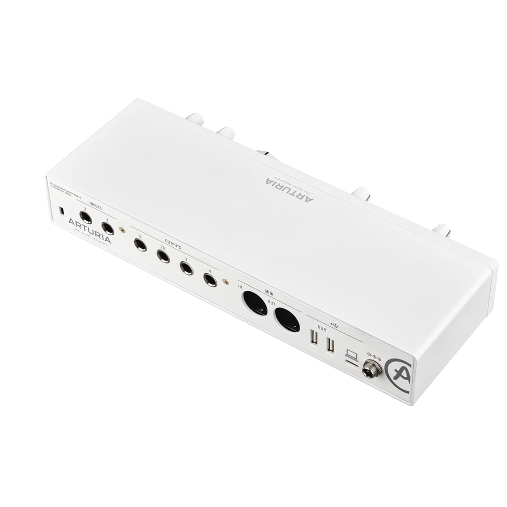 Arturia MiniFuse 4 – 4-In/4-Out USB Audio Interface with Dual Headphone Outputs, USB Hub & Software Bundle for Music Production & Podcasting