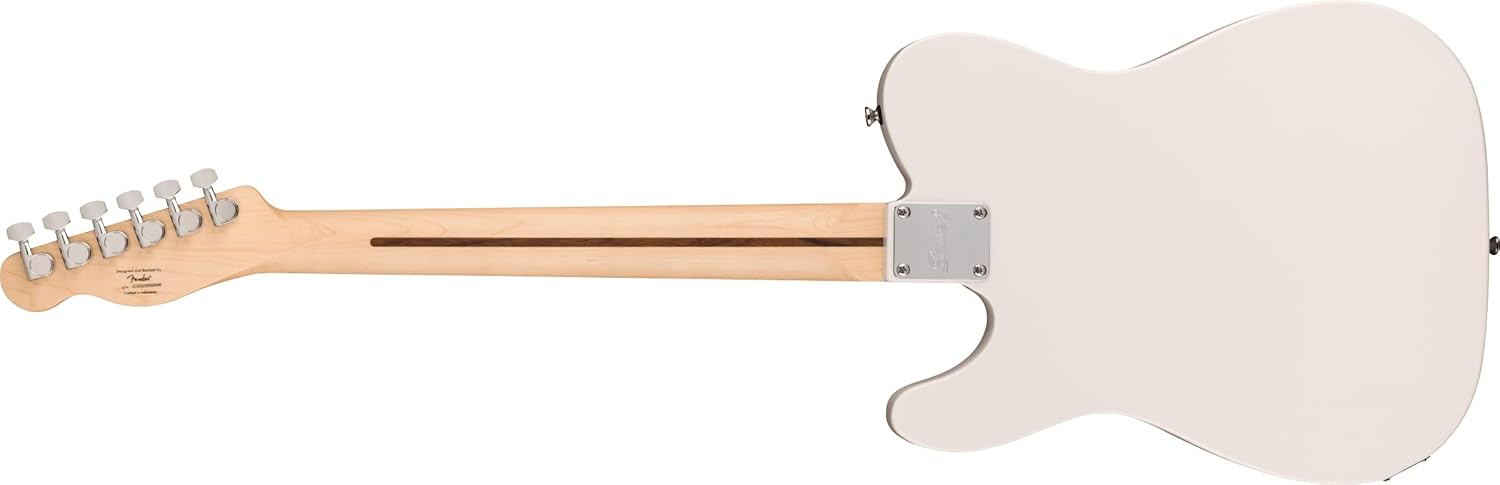 Fender Sonic™ Esquire® H Electric Guitar – Arctic White, Maple Fingerboard, Black Pickguard