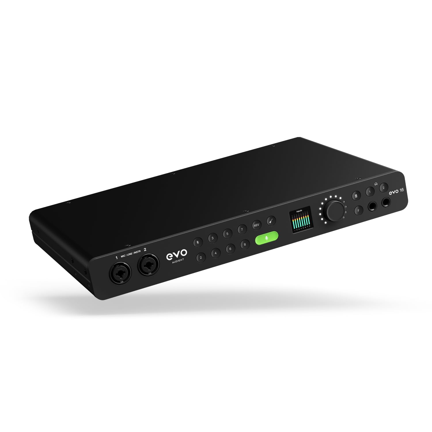Audient EVO 16 USB-C Audio Interface – 24 In / 24 Out Smart Audio Interface with ADAT, Loopback & Dual Smartgain