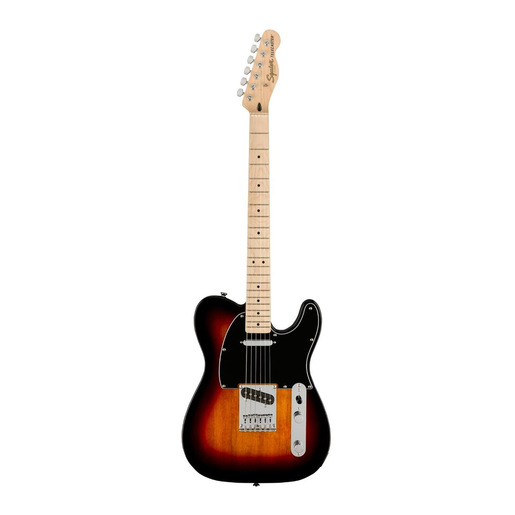 Fender Squier Affinity Series Telecaster Electric Guitar – Maple Fingerboard – Olympic White, Butterscotch Blonde, 3-Color Sunburst