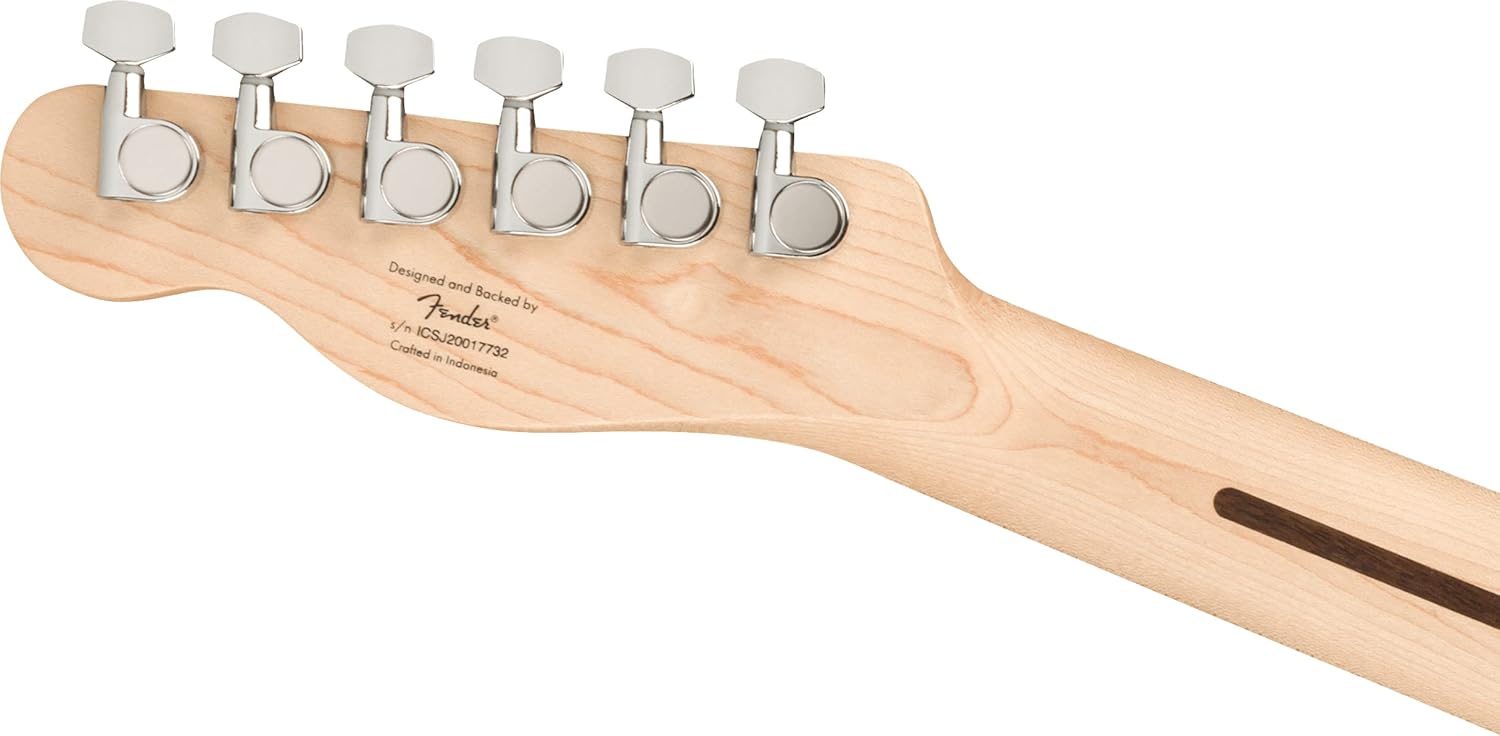 Fender Squier Affinity Series Telecaster Electric Guitar – Maple Fingerboard – Olympic White, Butterscotch Blonde, 3-Color Sunburst