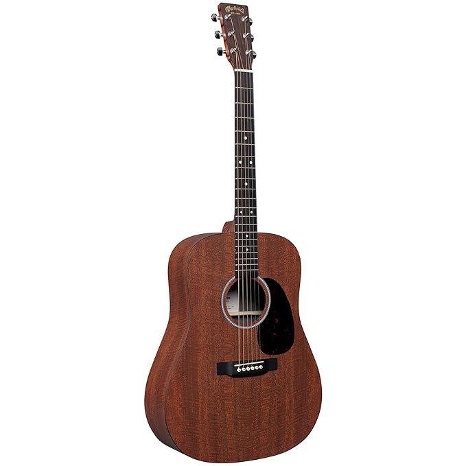 Martin D-X1E Mahogany Semi-Acoustic Guitar - Figured Mahogany