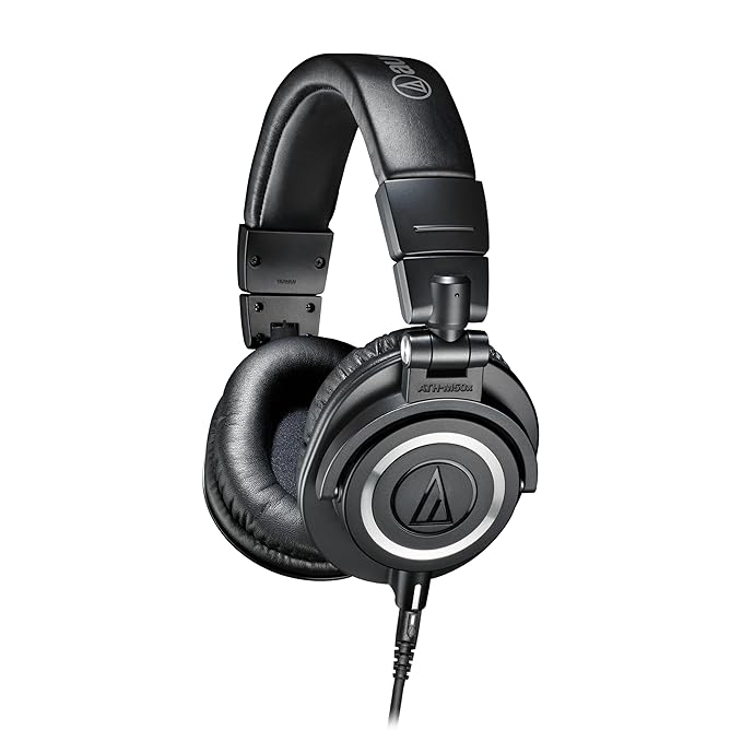 Audio-Technica Ath-M50X Wired Over Ear Headphones