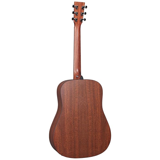 Martin D-X1E Mahogany Semi-Acoustic Guitar - Figured Mahogany