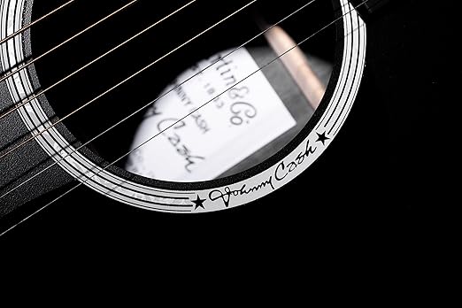 Martin Guitars DX Johnny Cash Signature Edition Semi-Acoustic Guitar