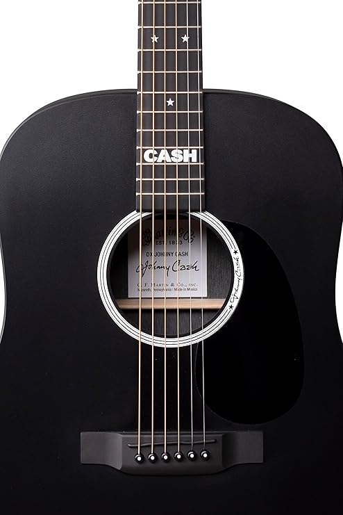 Martin Guitars DX Johnny Cash Signature Edition Semi-Acoustic Guitar