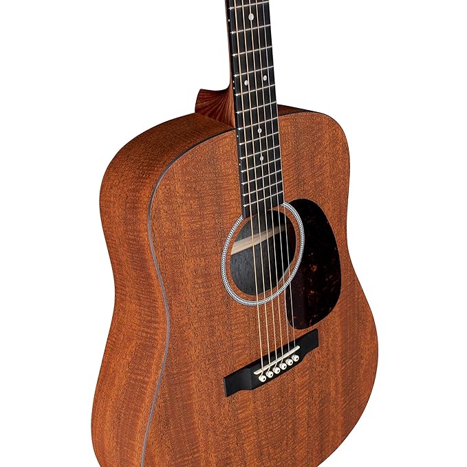 Martin D-X1E Mahogany Semi-Acoustic Guitar - Figured Mahogany
