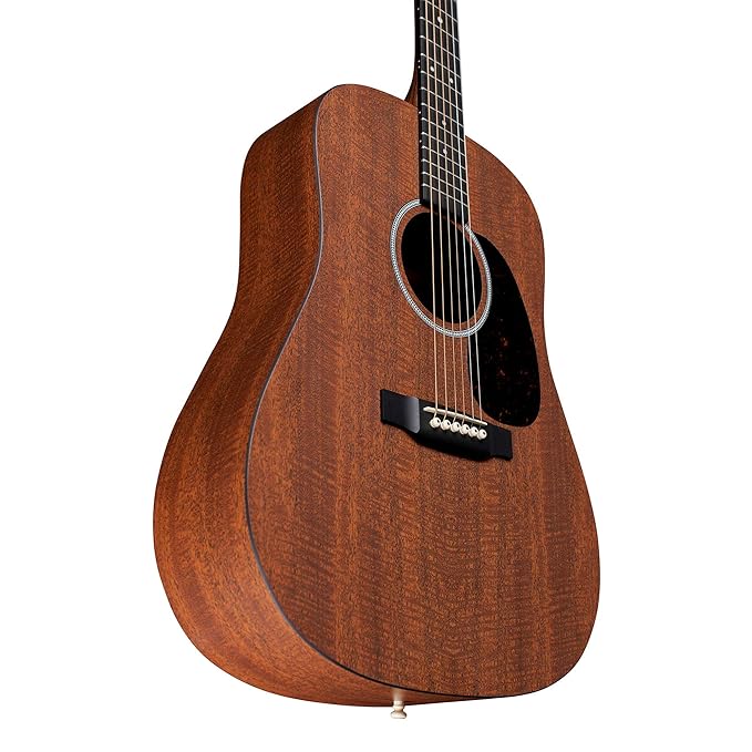 Martin D-X1E Mahogany Semi-Acoustic Guitar - Figured Mahogany