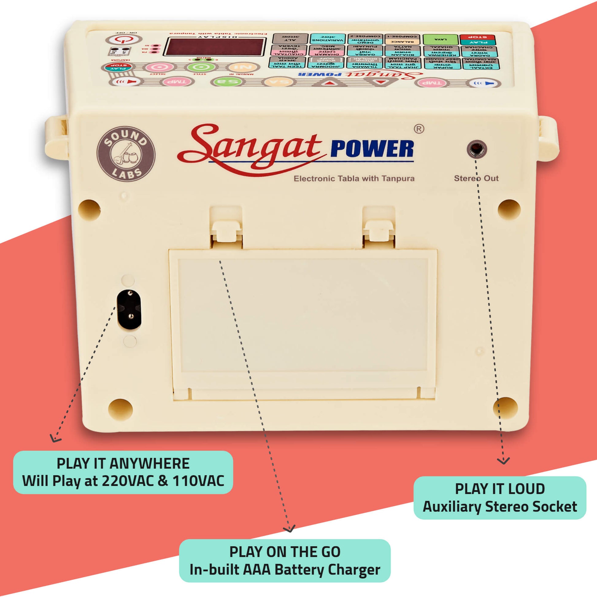 Sangat Power - Electronic Tabla + Tanpura by SoundLabs