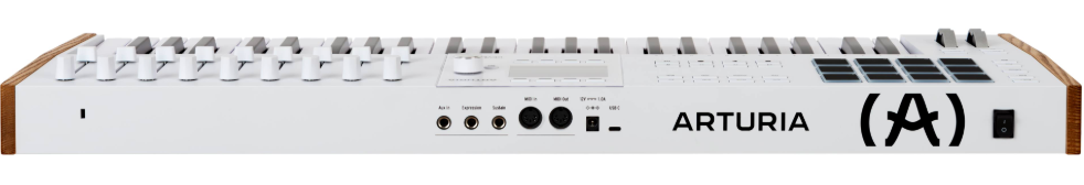 Arturia KeyLab 49 MK3 MIDI Controller – 49 Keys, 9 Sliders, 8 Pads, USB-C, DAW Integration