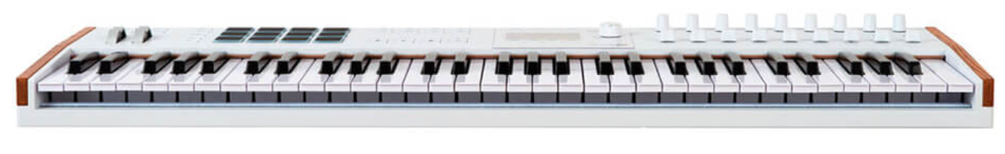 Arturia KeyLab 61 MK3 MIDI Controller – 61 Keys, 9 Sliders, 8 Pads, USB-C, DAW Integration