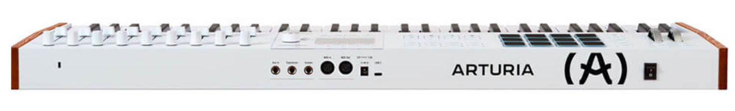 Arturia KeyLab 61 MK3 MIDI Controller – 61 Keys, 9 Sliders, 8 Pads, USB-C, DAW Integration