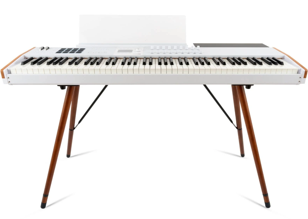 Arturia KeyLab 88 MK3 MIDI Controller – 88 Keys, 16 Pads, 9 Sliders, 9 Knobs, USB-C, DAW Integration