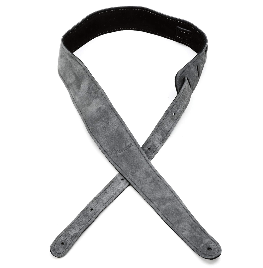 Fender 0990691006 Reversible Suede Guitar Strap - Black/Gray