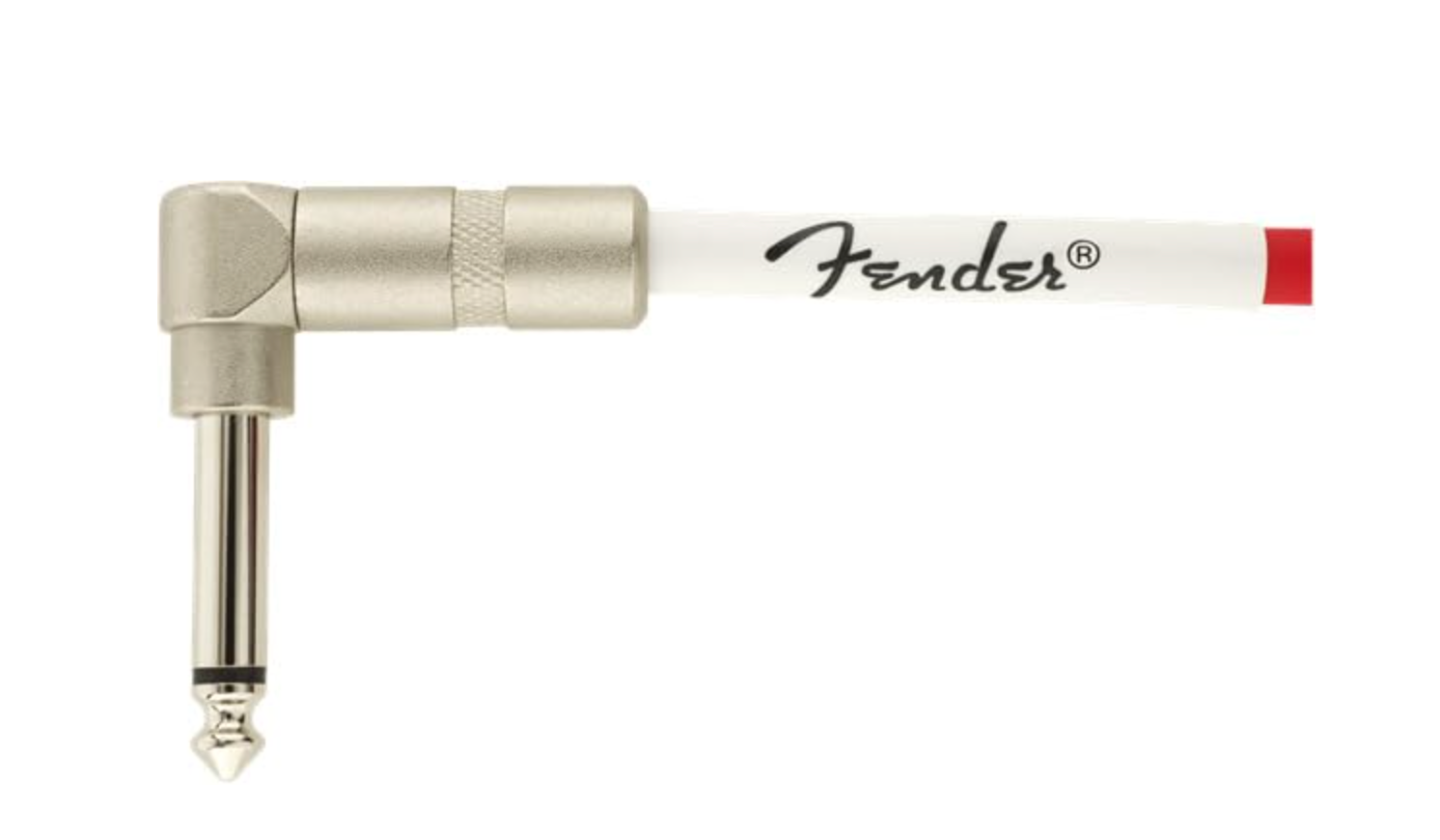 Fender 0990823005 Instrument Cable Original Series Coiled Straight-Angle 30Ft Fiesta Red